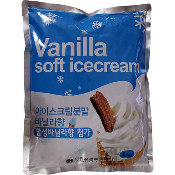 서강 아이스크림분말 바닐라향 1kg
