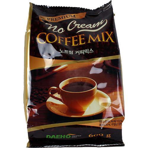 대호 노프림 커피믹스 600g(설탕커피)
